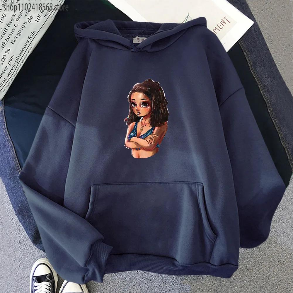 Cute Kuina Hoodie Anime Alice In Borderland Sweatshirt Spring/Autumn Winter Clothes Women Harajuku Pullover Men