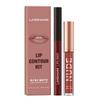 Langmanni 2-Piece Matte Lip Gloss & Liner Set - Long-Lasting, Smudge-Proof Makeup
