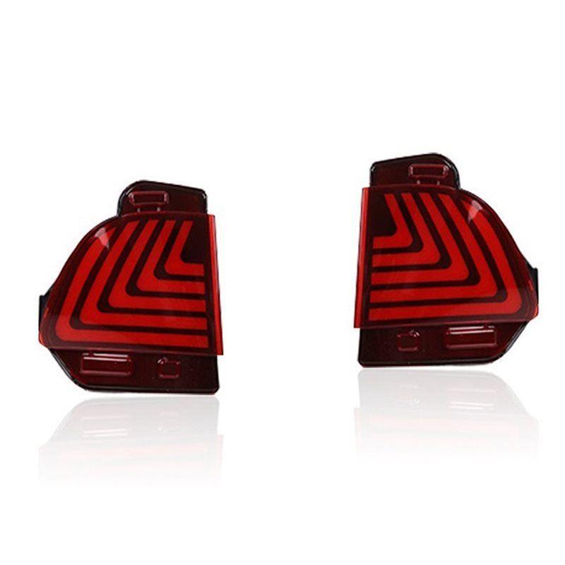 Rear Bumper Brake Light Tail Lamp For Lexus LX570 2016- Sequential Turn Signal Reflector Light