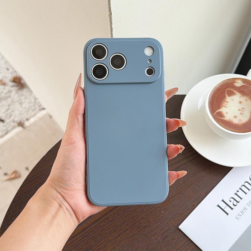 iPhone 17 Pro Max Volledige Dekking Apple Vloeibare Siliconen Hoes