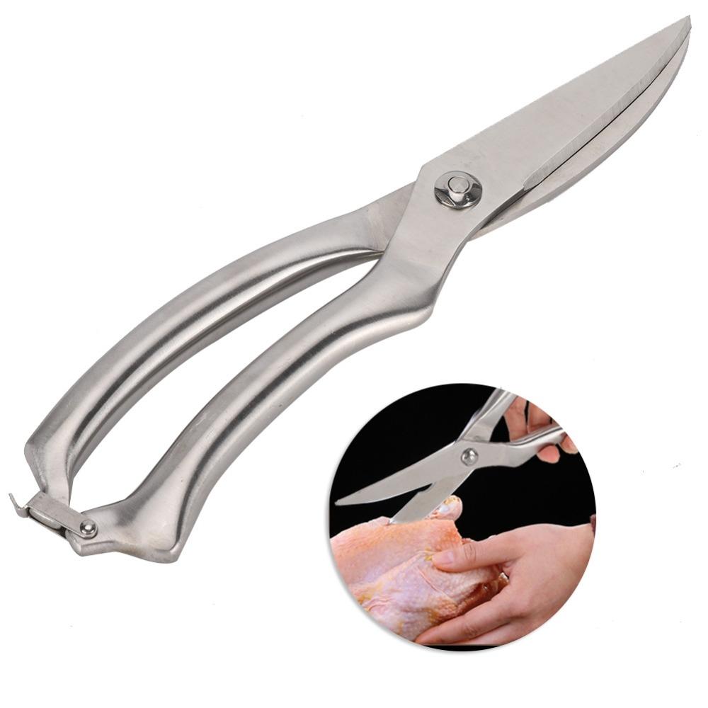 Safety Lock Kitchen Scissors Ultra Blades Multifunctional Shears Food Prep Scissors For Chicken