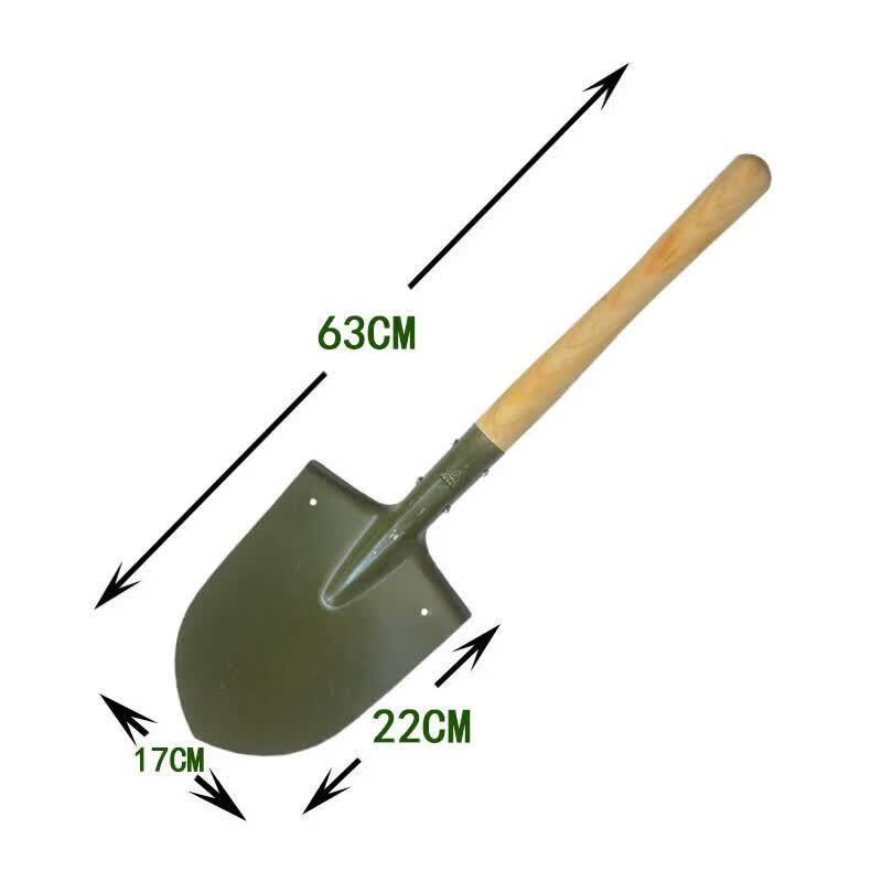 Wooden Handle Outdoor Shovel