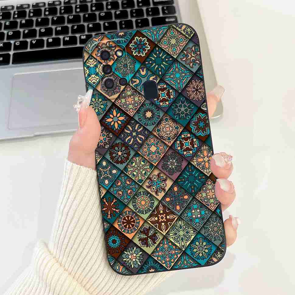 For Samsung Galaxy A21s SM-A217F Case Fashion Love Bow Cute Rabbit Soft Silicone Cover For Samsung A21s A 21S 6.5" Phone Cases