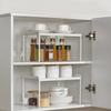 Multifunction Bathroom Tray Dish Spice Storage Rack,Bowl Cup Bottle Holder Rack,Cosmetic