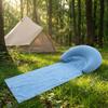 PVC Inflatable Beach Mat Portable Design Foldable Beach Sleeping Mat Moisture Proof Convenient Camping Lounger Beach Parties