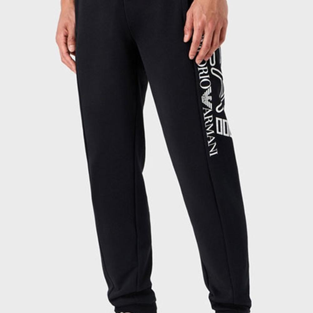 EMPORIO ARMANI EA7 FW23 Knitted Sweatpants Men's Black 6RPP90-PJSHZ-1200