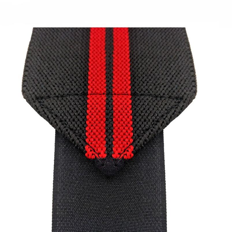 Adjustable Weightlifting Wristbands Grey Wrist Support Brace 1 Pair for Professional Sports Training Gym