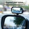 Motorcycle And Car Blind Spots Mirror Wide Angle Lens 360 Degree Rotation For Lane Changing Optimally Rear View Clear