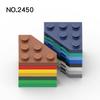 20pcs Compatible MOC Brick Parts 2450 Wedge Plate 3 x 3 Cut Corner Board Building Block Particle Assmble DIY Kid Brain Toy Gift