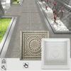 Garden Floor Paving Mold Park Decorations Stepping Stones Moulds DIY Garden Buildings Supply Reusable Cement Frame Brick Molds