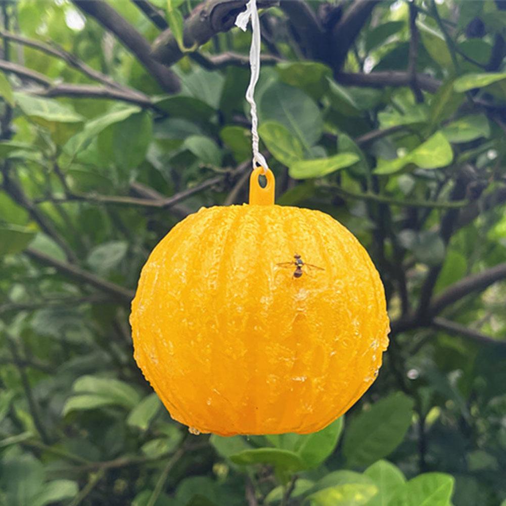 Sticky Glue Fly Gnat Wasp Mosquito Bugs Trap Ball Flying Insect Bug Pest Gnat Traps Ball Wasp Bee Insect Trap for Indoor Outdoor