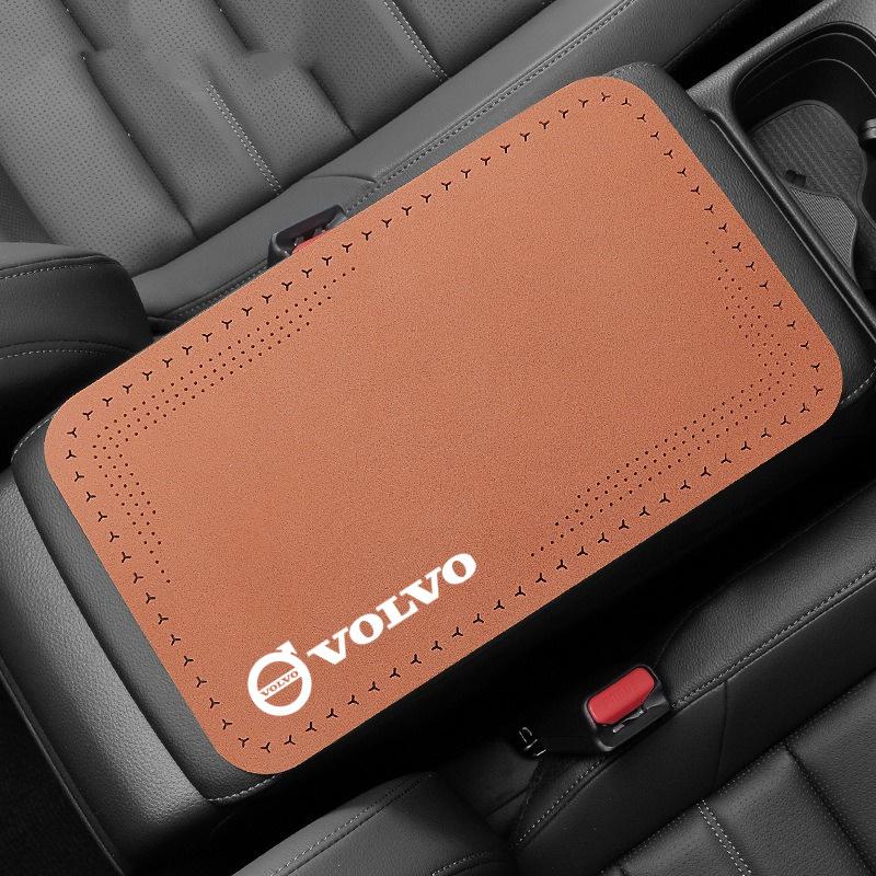 Car Armrest Pad Center Console Box Cover Protector Cushion For Volvo V60 V40 XC90 S60 XC60 EM90 V50 V70 S90 XC40 S80 T6 V90 EX30