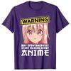 Anime Merch Clothes Teen Girls Gift Women Japanese Stuff TShirt Graphic Tee Shirts for Women Cartoon Clothing Novelty Gift