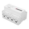 Electric Meter Din Rail 3 Phase 4 Wire KWh Energy Electricity Power Consumption Wattmeter 230V 400V