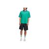 Adidas Originals Ss24 Rolling Links Series Logo Pullover Sports Polo Shirt Men Polo Shirts Smoke-Green IZ3006