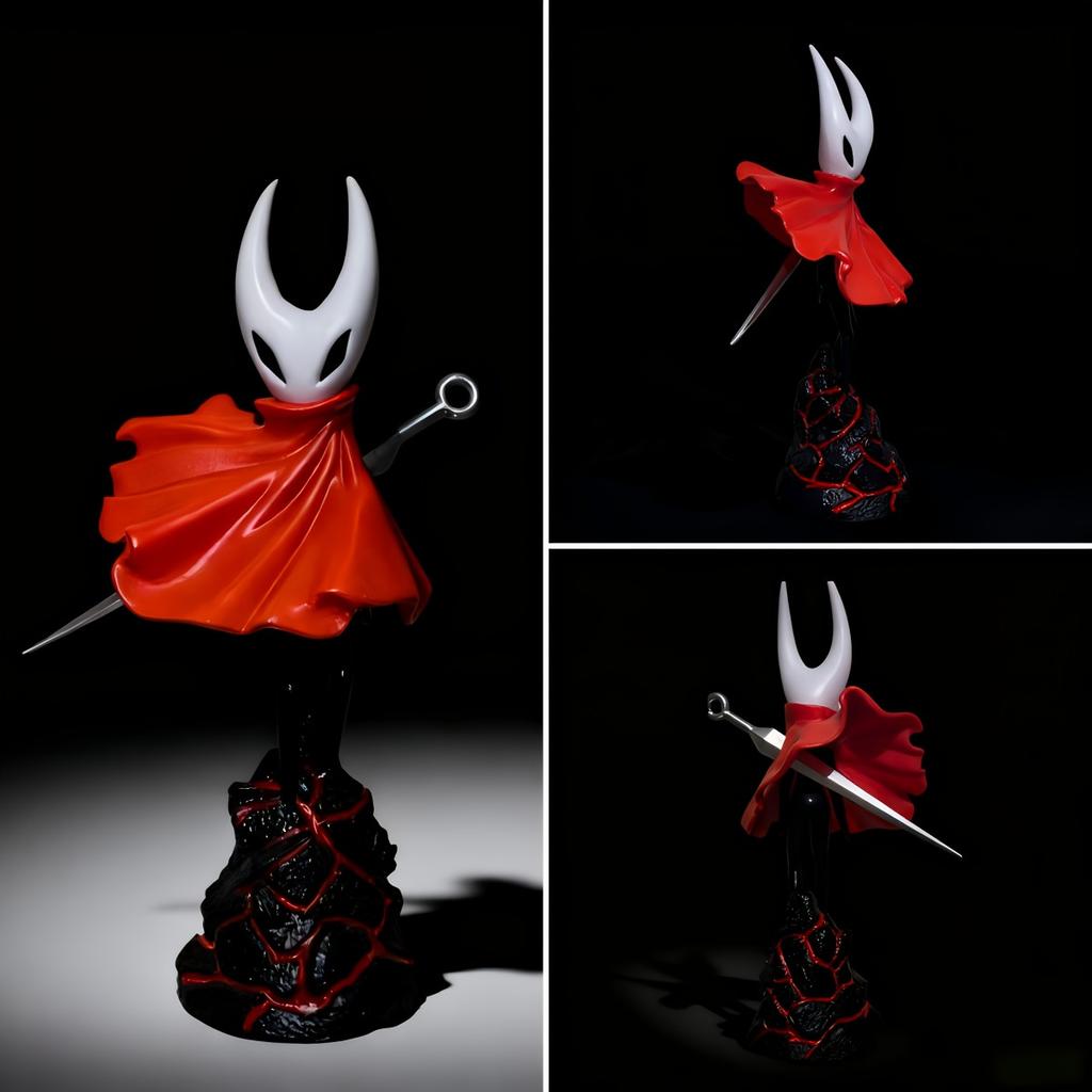 Hollow Knight 19см Маленький Лицар Аніме Фігурка Модель Ігрової Фігурки Дії PVC Прикраса Орнамент Колекційна Прикраса Іграшки