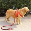 1.4M Durable Pet Leash Reflective Strong Dog Leash with  Heavy Duty Training Durable Nylon Rope Leashes