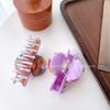 Premium Acetate Vintage Hair Claw Clip With Beautiful Gradient Color Patterns