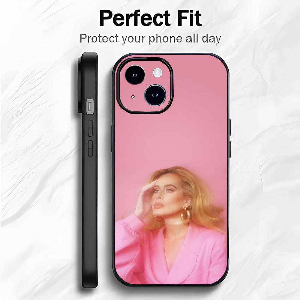 Soulful British Singer A-Adele Adkins Phone Case Phone Case Soft Packaging Lightweight For iPhone17 16 15 14 13ProMax
