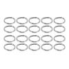 20Pcs    O  S 1.57in Diameter 0.2in Thick Strong Copper Secure Closure    Buckles for Purse Bag Jewelry