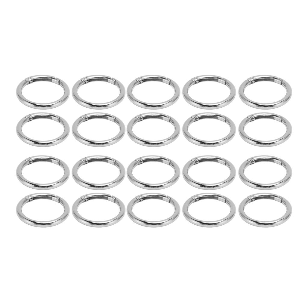 20Pcs    O  S 1.57in Diameter 0.2in Thick Strong Copper Secure Closure    Buckles for Purse Bag Jewelry