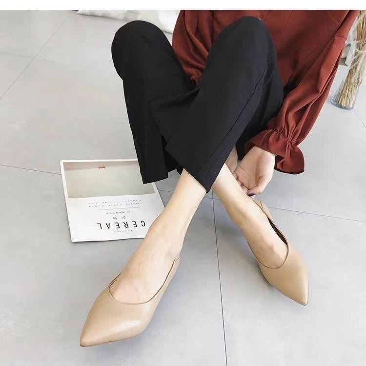 High Heels Women Summer Shoes for Women Pointed Toe Shallow Pumps Woman Office Outdoor Shoes Mary Jane Shoes Zapatos De Mujer