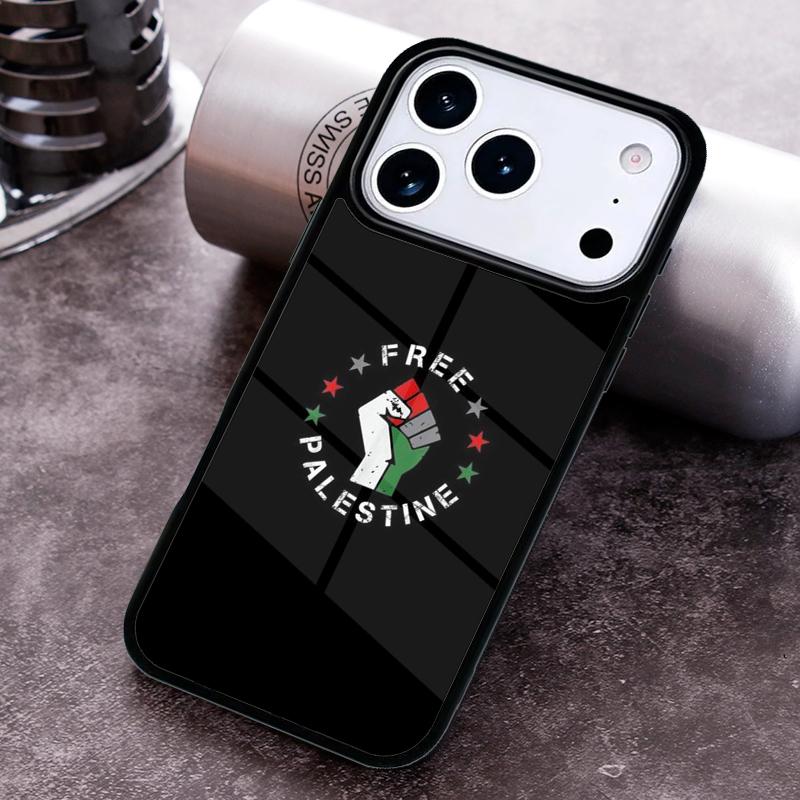 P=alestine Flag Freedom Phone Case for iPhone 17 16 15 Pro Max Air 14 13 12 11 Plus Shockproof Capa Cover