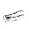 Durable 2-in-1 garlic press and nutcracker - High-Quality Manual Garlic Press Easily chops and peels Very suitable for home cooking Essential