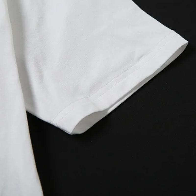 Y2k Estetisk Casual Off Shoulder T-shirt Lös Bokstavstryck Harajuku T-shirts Grunge Vintage Streetwear Oversized T-shirts