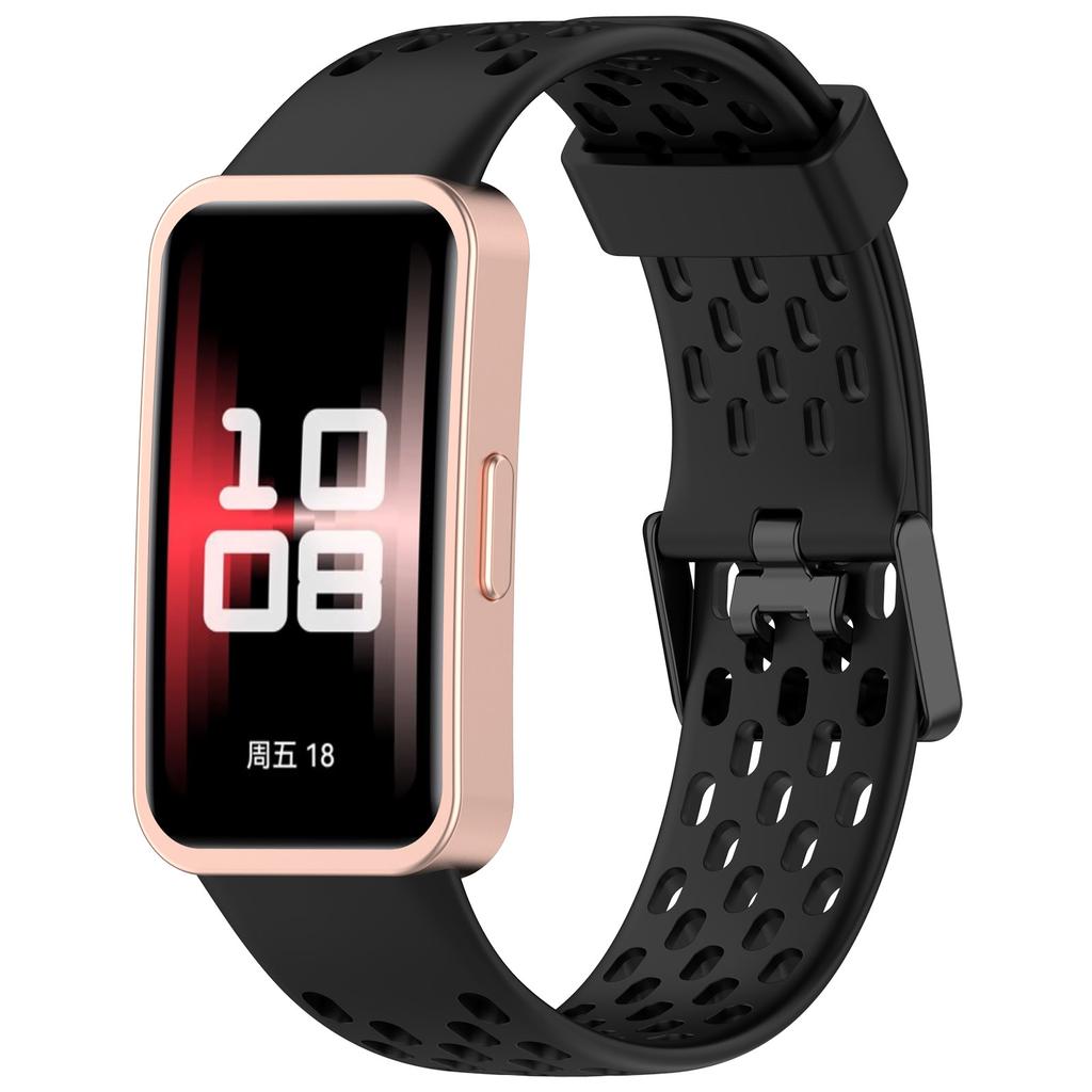 For Huawei Band 9/9 NFC/8/8 NFC Replacement Band Adjustable Silicone Watch Strap