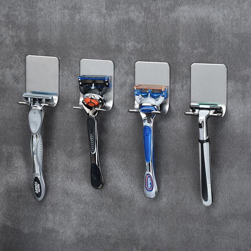 Rakborsthållare för badrum: Väggmonterad raktvålshållare