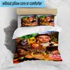 3PCS Wonderful Wizard Adventure 3pcs Bedding,Including 3PCS Duvet Cover And 2pcs Pillowcases Perfect for Christmas,Ideal for Bedroom, Dormitory