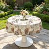Kitchen Dining Table Protection Thickened Cotton Fabric Round Table Cloth