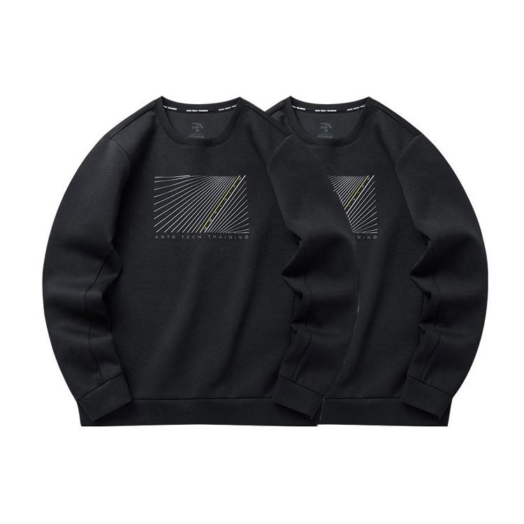 Anta Variety Training Collection Sweatshirt Men's Black 152217737-3