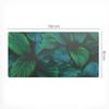Modern Desk Mat for Remote Work, Tropical Leaves, 100x50 cm