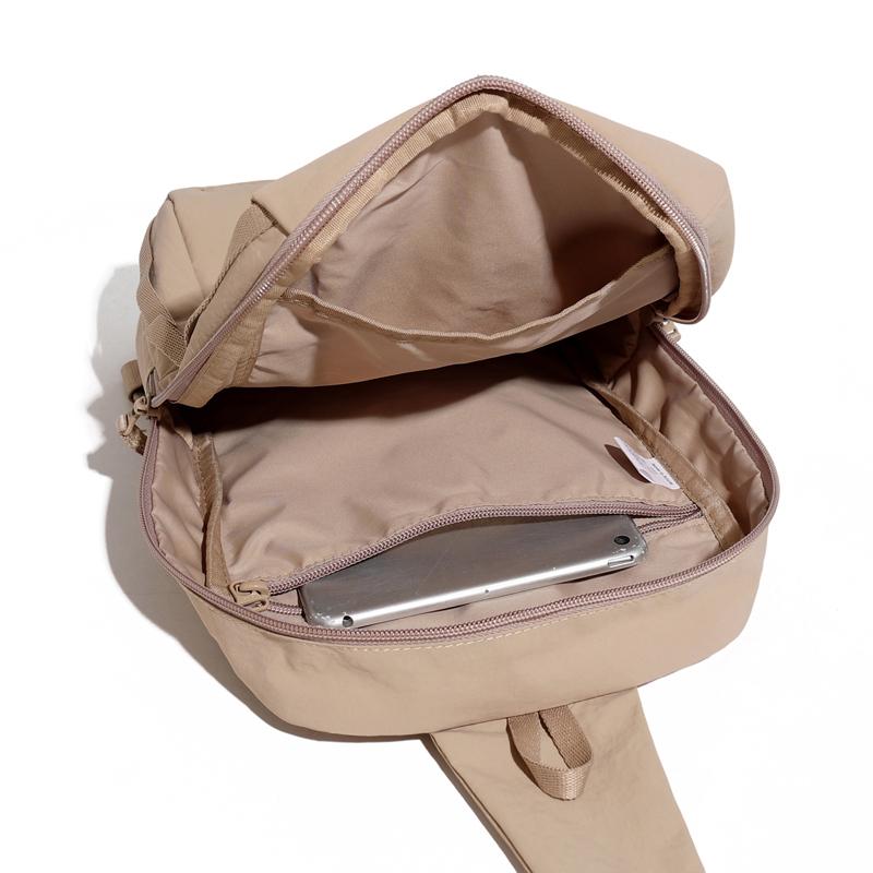 Travel Crossbody Bag Women's Chest Bag Solid Color Shoulder Bag