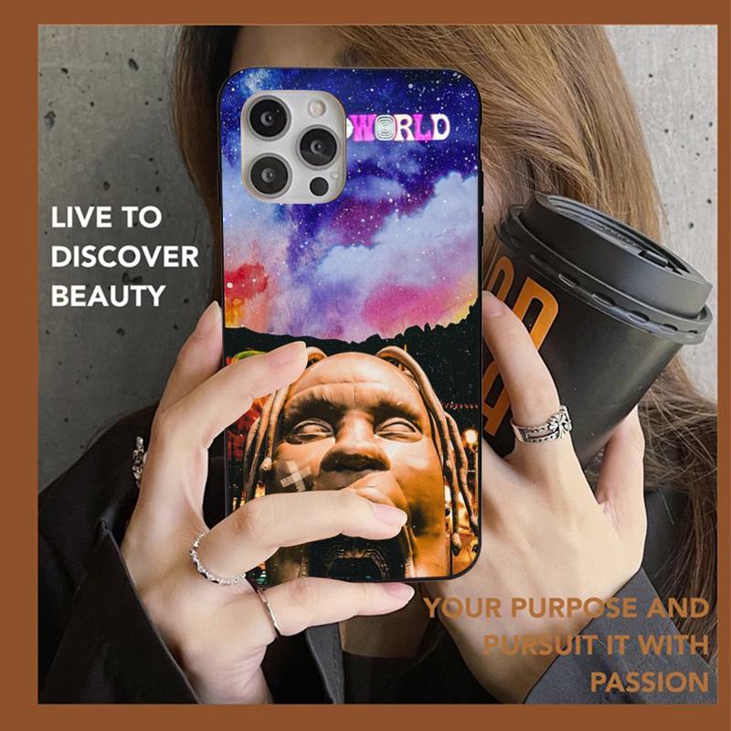 Cactus Jack Travis Scott Hiphop Phone Case For iPhone 13 11 8 7 6 6S Plus X XS MAX 5 5S SE 2020 XR 11 Pro DIY Funda