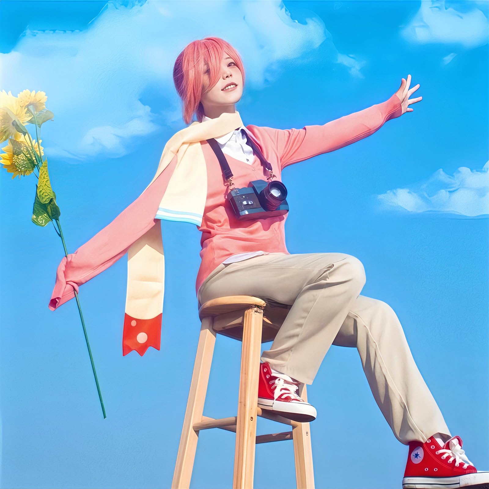 [NOKIJP] Косплей Костюм Мицубы Сосукэ из Jibaku Shonen Hanako-kun (Мицуба Соуске, С)