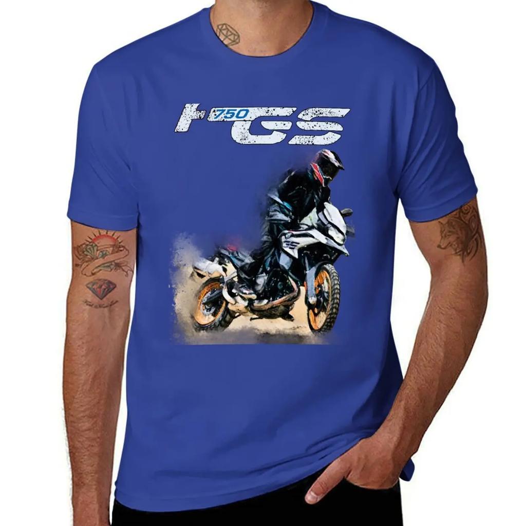 F 750 GS Premium Adventure Big Trail Μπλουζάκι για αγόρια με στάμπα ζώων γρήγορου στεγνώματος καλοκαιρινό τοπ μπλουζάκια ανδρικά με στάμπα hip hop