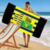 Asciugamano da Spiaggia Stampa Metalist Kharkiv, Asciugamano Grande Morbido Asciugatura Rapida per Spiaggia Campeggio Nuoto