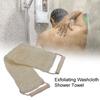 Peeling-Waschlappen, Duschtuch, großer Waschlappen, tragbar, langer Reinigungs-Rückenschrubber