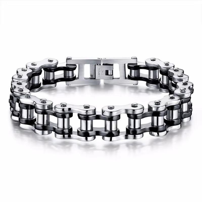 Punk Rock Biker 316L Edelstahl Herrenarmband Modeschmuck Fahrrad Fahrradkette Schmuck Pulsera Hombre Acero Inoxidable