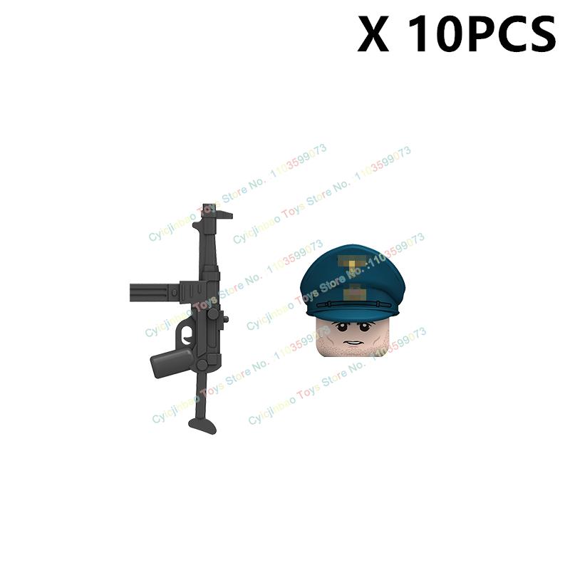 N661-670 NEW Military infantry Soldies Warriors Action Figures Building Blocks Accessories Collection Children's Toys Gifts