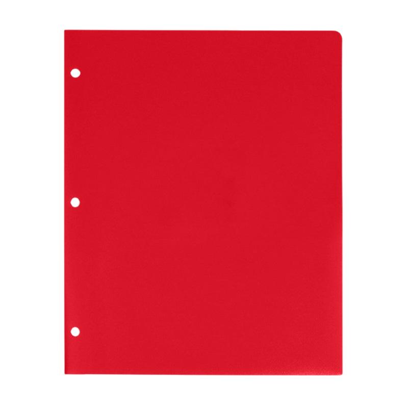 Loose Leaf Folder with Double Pockets for Document Storage