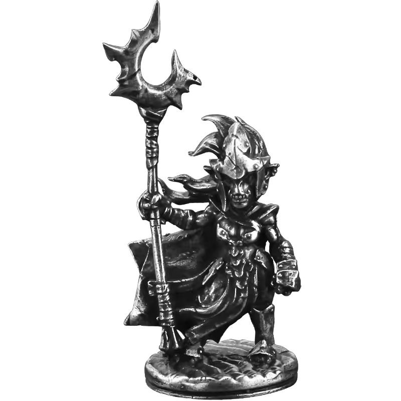 Metal Goblin Goblin Soldier Toy Model Finished Tabletop Game Chess Pieces Car Ornaments for Boys As Gifts