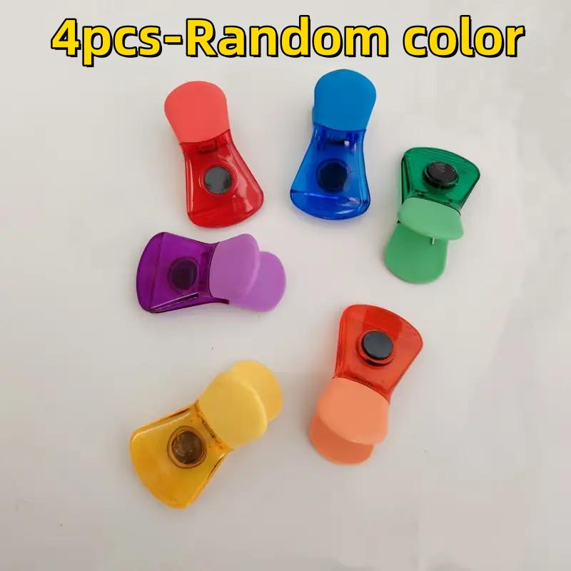 

4-Pack Magnetic Chip Clips – Strong Non-Slip Sealing Clips for Kitchen, Home & Office – Reusable Bag Closer