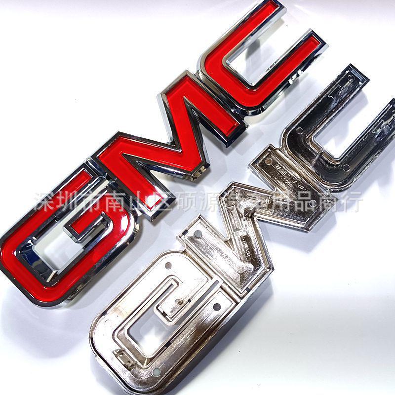 Chevrolet GMC Logo Grille Emblem & Body Sticker Set