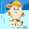 Creativity Wooden Potato Image Tumbler Assembly Set Children Puzzle Toys For Kids Educational Handson Learning Set