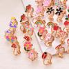 20 Pairs Of Girls Clip On Earrings Kids Cute Flower Earring
