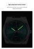 POEDAGAR Men's Ultra-Thin Dual Calendar Quartz Watch with Leather Strap - Trendy Fashion Wristwatch
